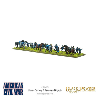BP Epic Battles: Amercan Civil War Union Cavalry & Zouaves Brigade-Warlord Games-Radaddel