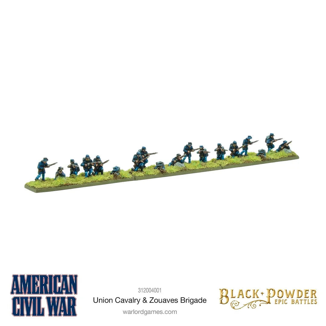 BP Epic Battles: Amercan Civil War Union Cavalry & Zouaves Brigade-Warlord Games-Radaddel