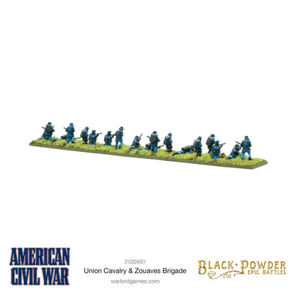 BP Epic Battles: Amercan Civil War Union Cavalry & Zouaves Brigade-Warlord Games-Radaddel