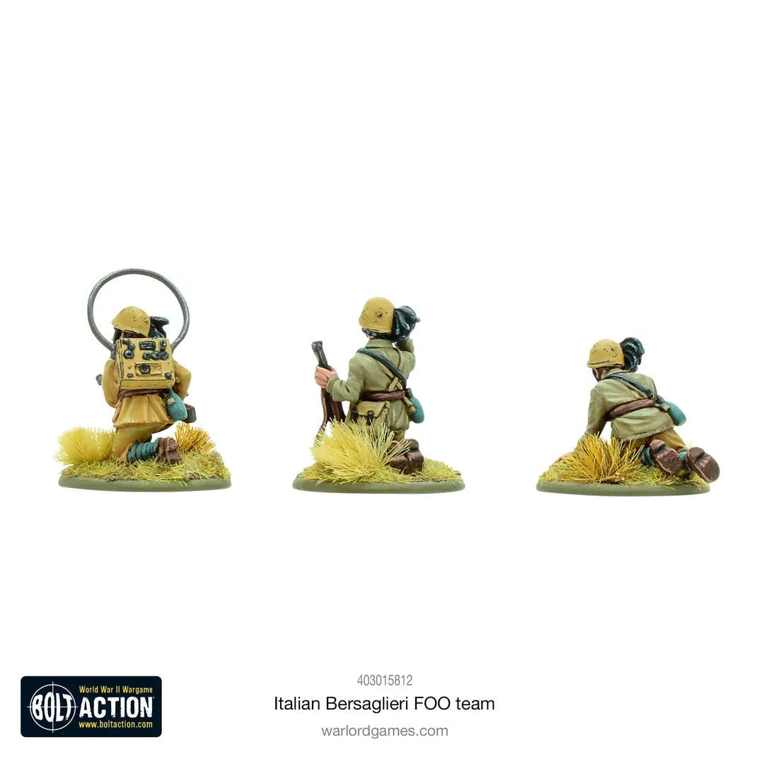Italian Bersaglieri FOO Team-Warlord Games-Radaddel