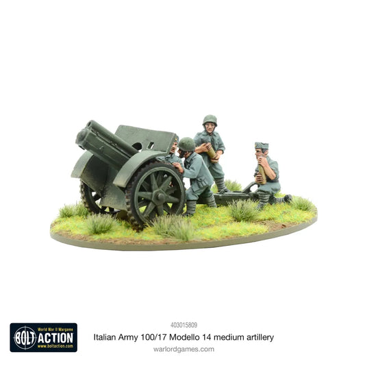 Italian Army 100/17 Modello 14 Medium Artillery-Warlord Games-Radaddel
