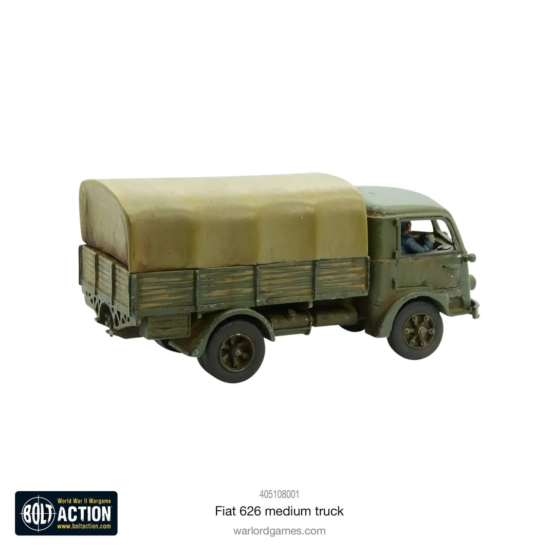 FIAT 626 Medium Truck-Warlord Games-Radaddel