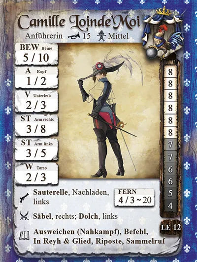 Camille Loinde'Moi | Debonn-Freebooter Miniatures-Radaddel