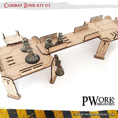 MDF Terrain Combat Zone 01-PWork Wargames-Radaddel