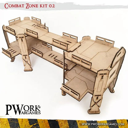 MDF Terrain Combat Zone 02-PWork Wargames-Radaddel