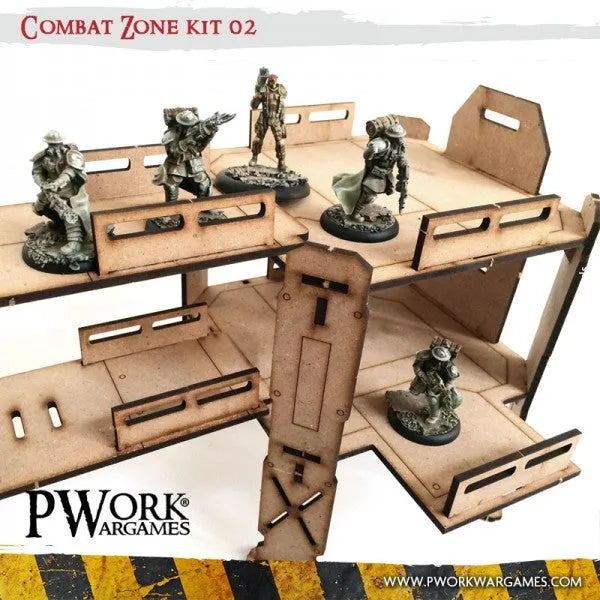 MDF Terrain Combat Zone 02-PWork Wargames-Radaddel