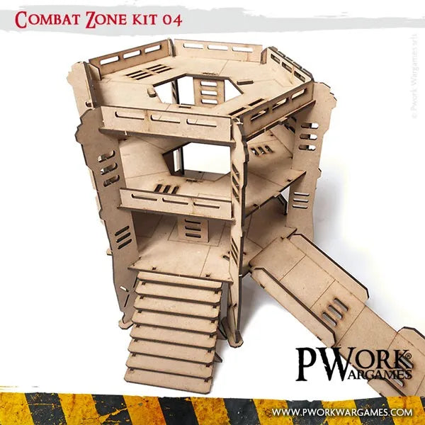 MDF Terrain Combat Zone 04-PWork Wargames-Radaddel
