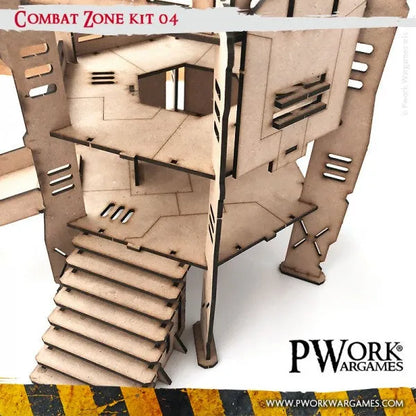 MDF Terrain Combat Zone 04-PWork Wargames-Radaddel
