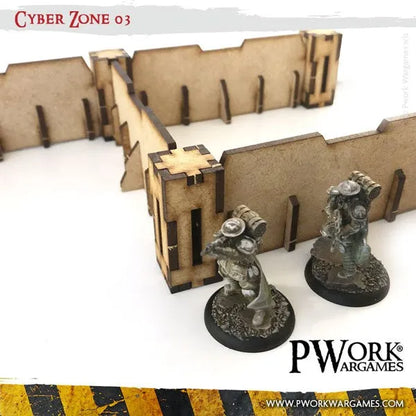 MDF Terrain Cyber Zone 03-PWork Wargames-Radaddel