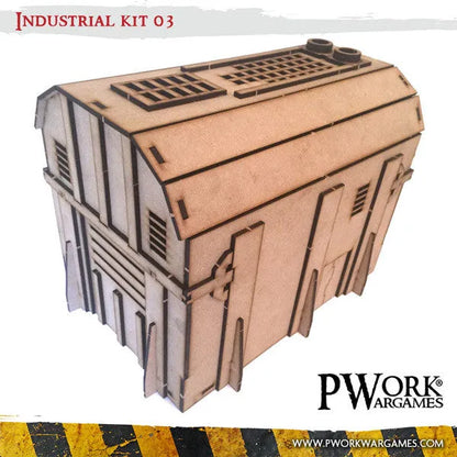 MDF Terrain Industrial 03-PWork Wargames-Radaddel