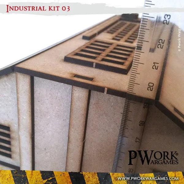 MDF Terrain Industrial 03-PWork Wargames-Radaddel