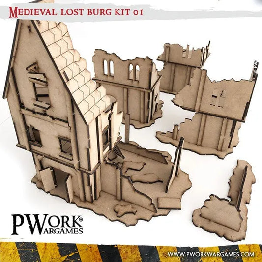 MDF Terrain Lost Burg 01-PWork Wargames-Radaddel
