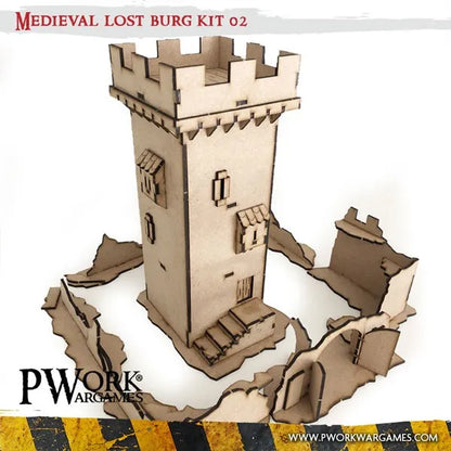 MDF Terrain Lost Burg 02-PWork Wargames-Radaddel