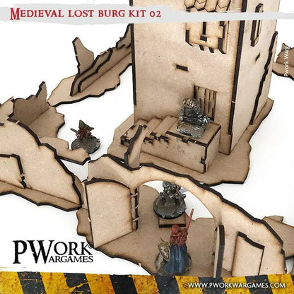 MDF Terrain Lost Burg 02-PWork Wargames-Radaddel