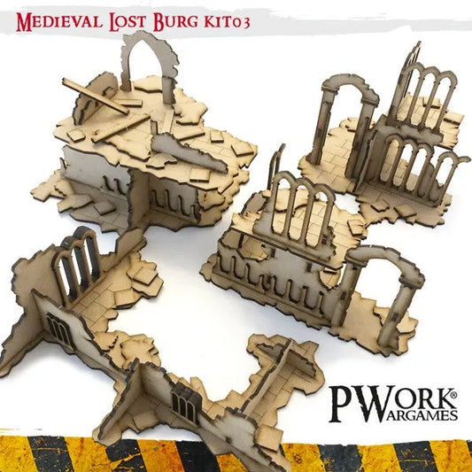 MDF Terrain Lost Burg 03-PWork Wargames-Radaddel