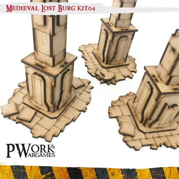 MDF Terrain Lost Burg 04-PWork Wargames-Radaddel