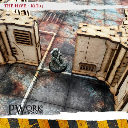 MDF Terrain The Hive 03-PWork Wargames-Radaddel