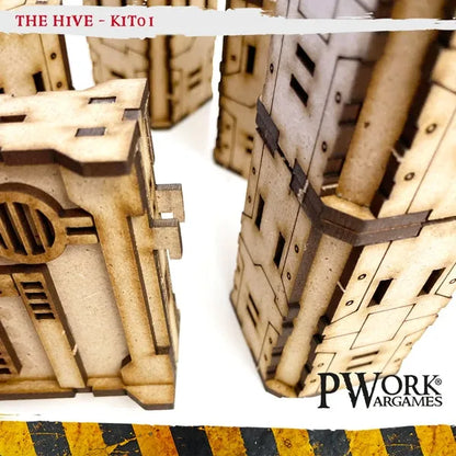 MDF Terrain The Hive 03-PWork Wargames-Radaddel