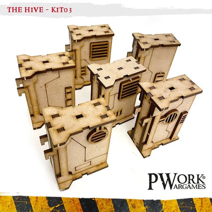 MDF Terrain The Hive 03-PWork Wargames-Radaddel