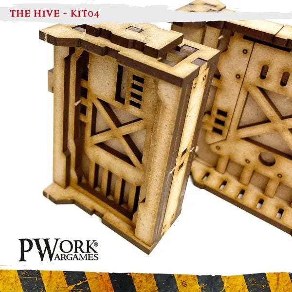 MDF Terrain The Hive 04-PWork Wargames-Radaddel