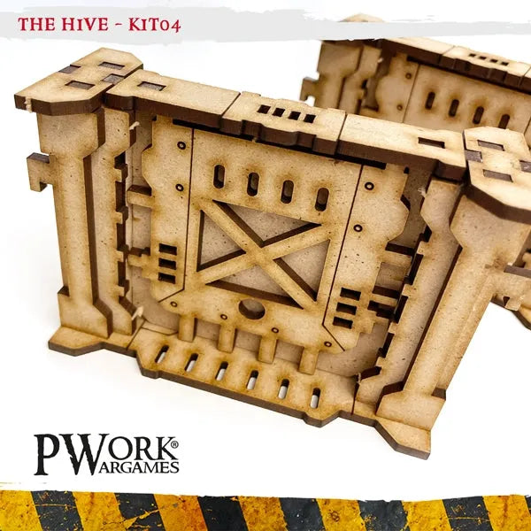 MDF Terrain The Hive 04-PWork Wargames-Radaddel