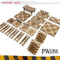 MDF Terrain The Hive 05-PWork Wargames-Radaddel