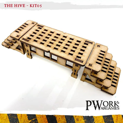 MDF Terrain The Hive 05-PWork Wargames-Radaddel