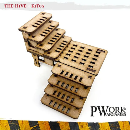 MDF Terrain The Hive 05-PWork Wargames-Radaddel