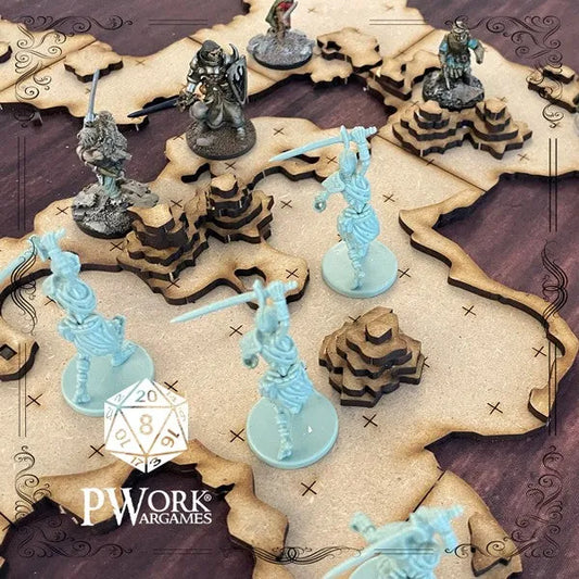 MDF RPG Tiles The Cave-PWork Wargames-Radaddel