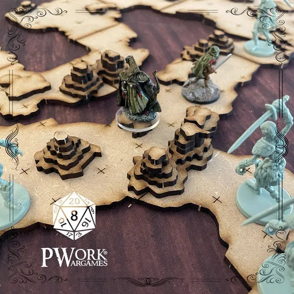 MDF RPG Tiles The Cave-PWork Wargames-Radaddel