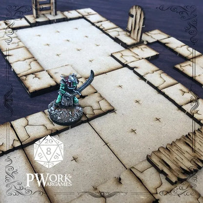 MDF RPG Tiles The Sewer-PWork Wargames-Radaddel