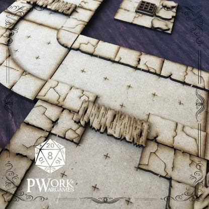 MDF RPG Tiles The Sewer-PWork Wargames-Radaddel