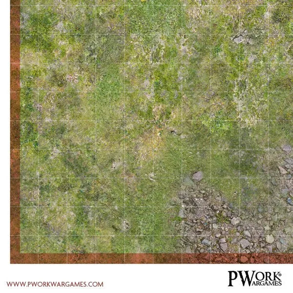RPG Rewritable Combat Map Forest 36X48"-PWork Wargames-Radaddel