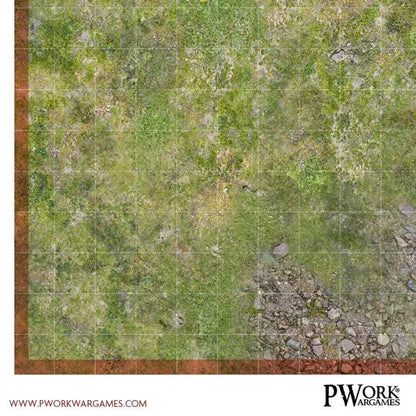 RPG Rewritable Combat Map Forest 30x30"-PWork Wargames-Radaddel