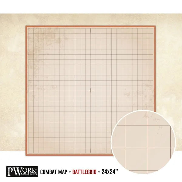 RPG Rewritable Hexagon Battlegrid 30x30"-PWork Wargames-Radaddel