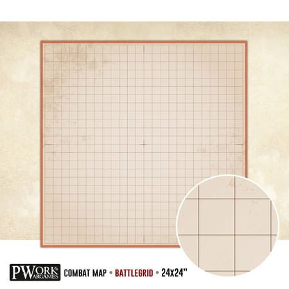 RPG Rewritable Hexagon Battlegrid 30x30"-PWork Wargames-Radaddel