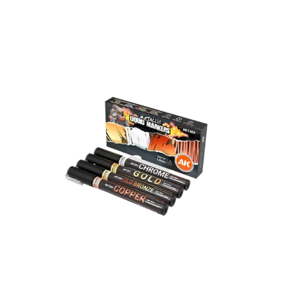 Metallic Markers Set-AK-Interactive-Radaddel