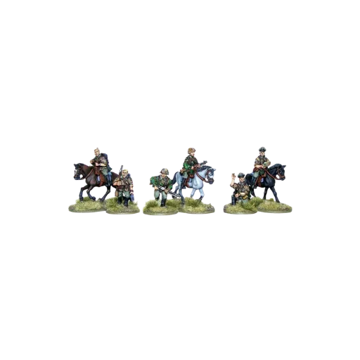 Waffen-SS Cavalry NCO & LMG team 1943-45-Warlord Games-Radaddel