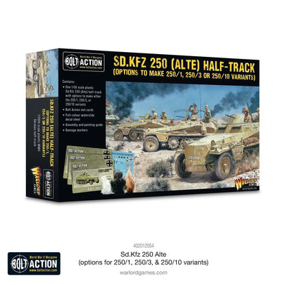 Sd.Kfz.250 (Alte) Half-Track (Options for 250/1, 250/3, 250/10)-Warlord Games-Radaddel