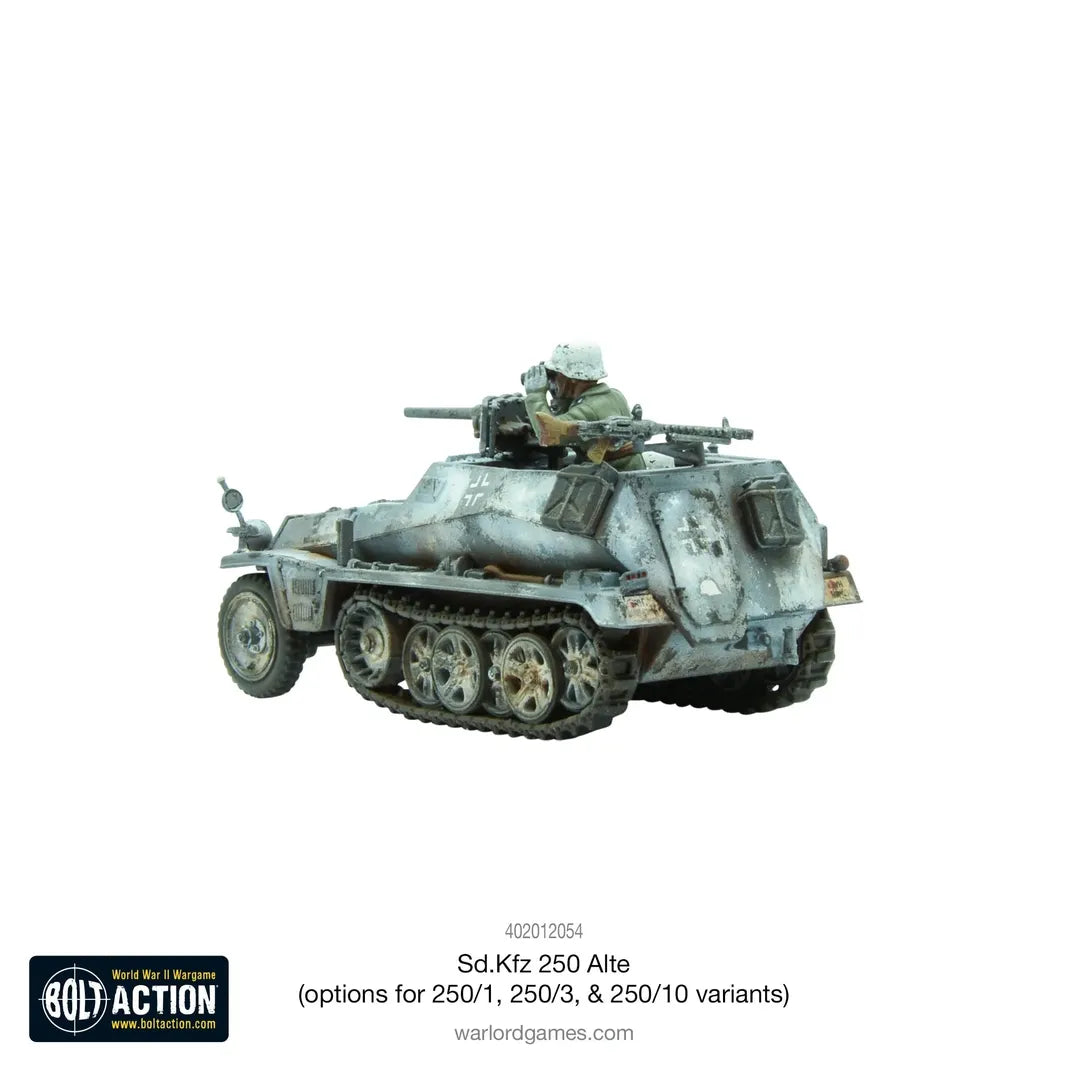 Sd.Kfz.250 (Alte) Half-Track (Options for 250/1, 250/3, 250/10)-Warlord Games-Radaddel