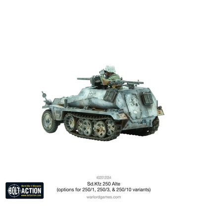 Sd.Kfz.250 (Alte) Half-Track (Options for 250/1, 250/3, 250/10)-Warlord Games-Radaddel
