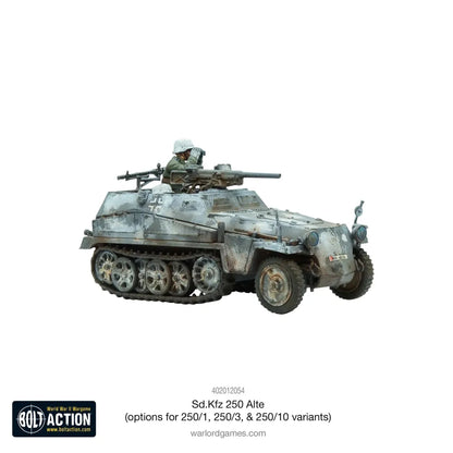 Sd.Kfz.250 (Alte) Half-Track (Options for 250/1, 250/3, 250/10)-Warlord Games-Radaddel