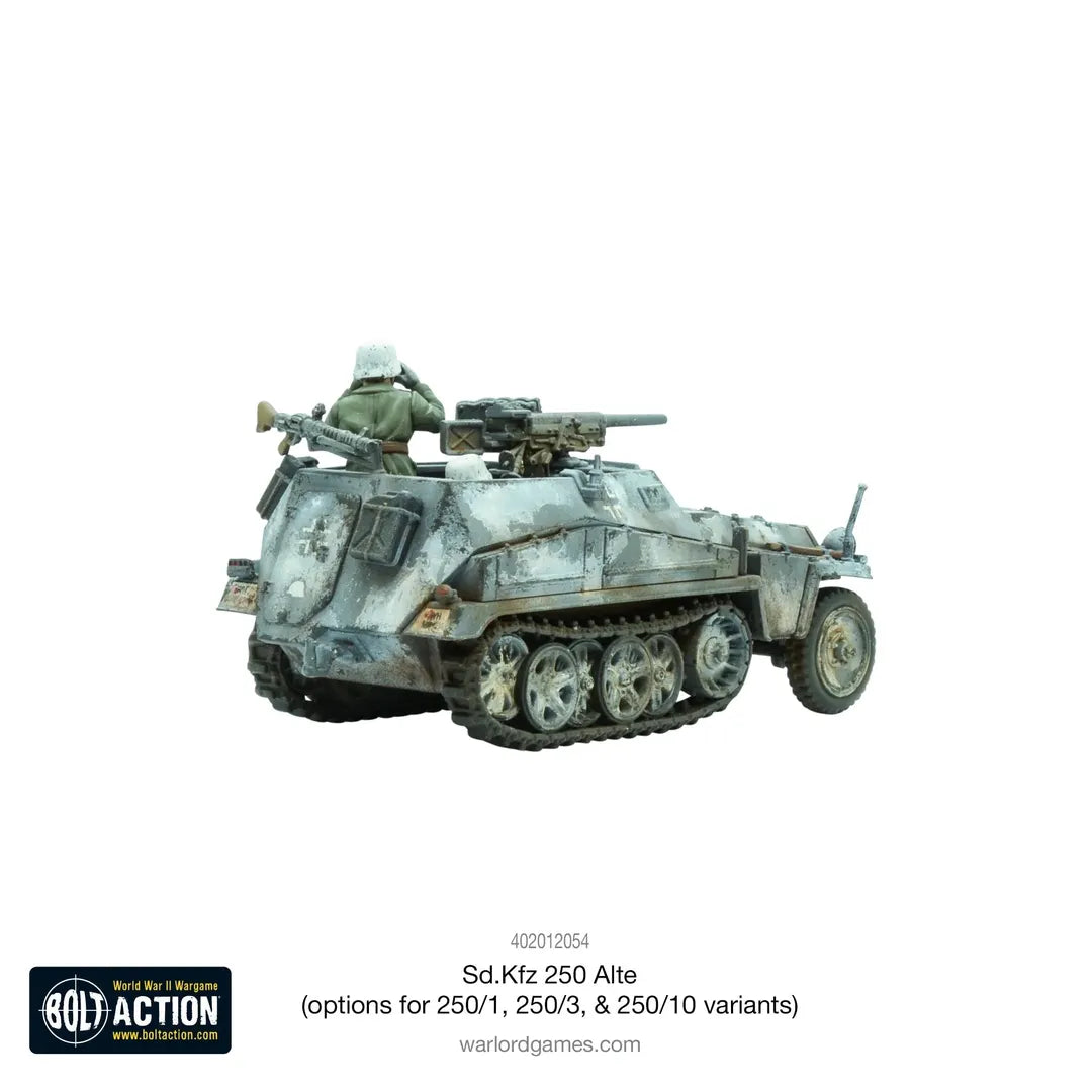 Sd.Kfz.250 (Alte) Half-Track (Options for 250/1, 250/3, 250/10)-Warlord Games-Radaddel