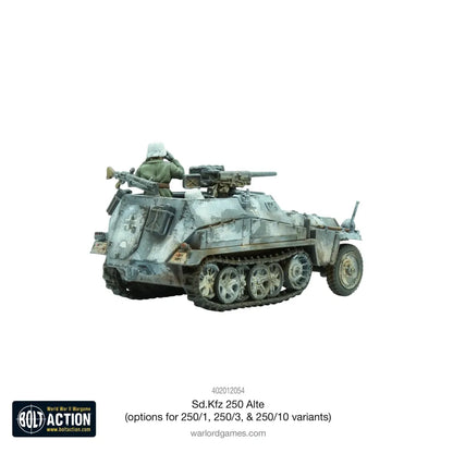 Sd.Kfz.250 (Alte) Half-Track (Options for 250/1, 250/3, 250/10)-Warlord Games-Radaddel