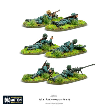 Italian Army Weapons Teams-Warlord Games-Radaddel
