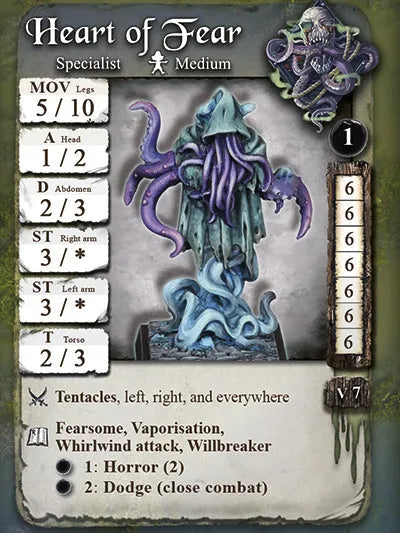 Herz der Angst | Schatten-Freebooter Miniatures-Radaddel