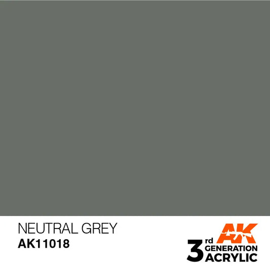 AK 3GEN Neutral Grey 17ml-AK-Interactive-Radaddel