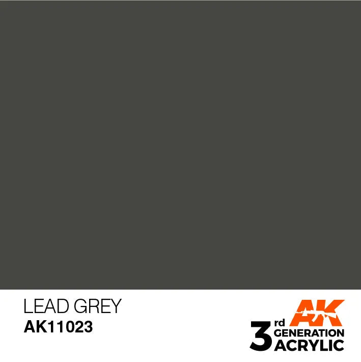 AK 3GEN Lead Grey 17ml-AK-Interactive-Radaddel