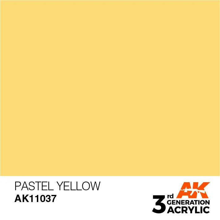 AK 3GEN Pastel Yellow 17ml-AK-Interactive-Radaddel