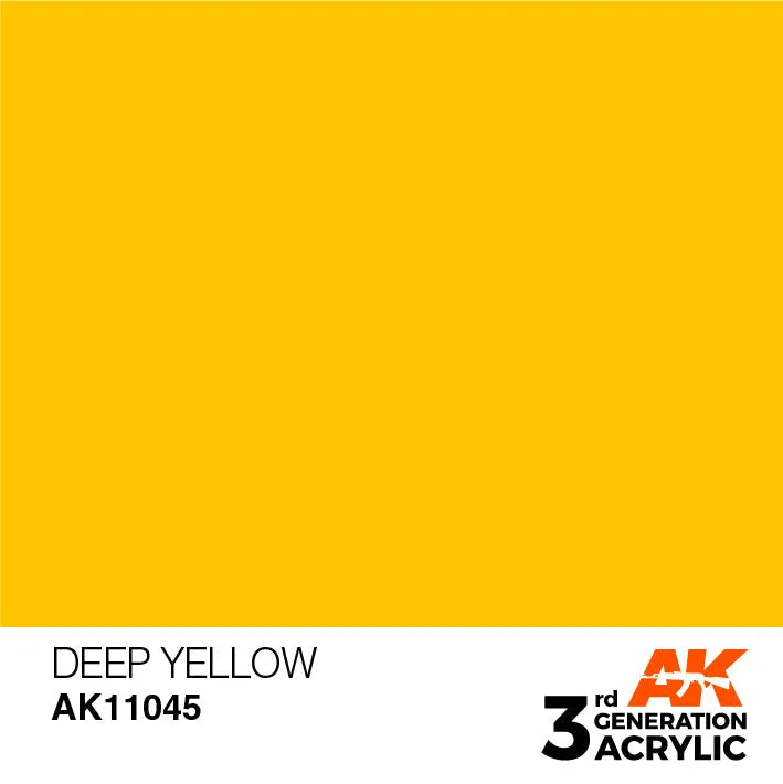 AK 3GEN Deep Yellow 17ml-AK-Interactive-Radaddel